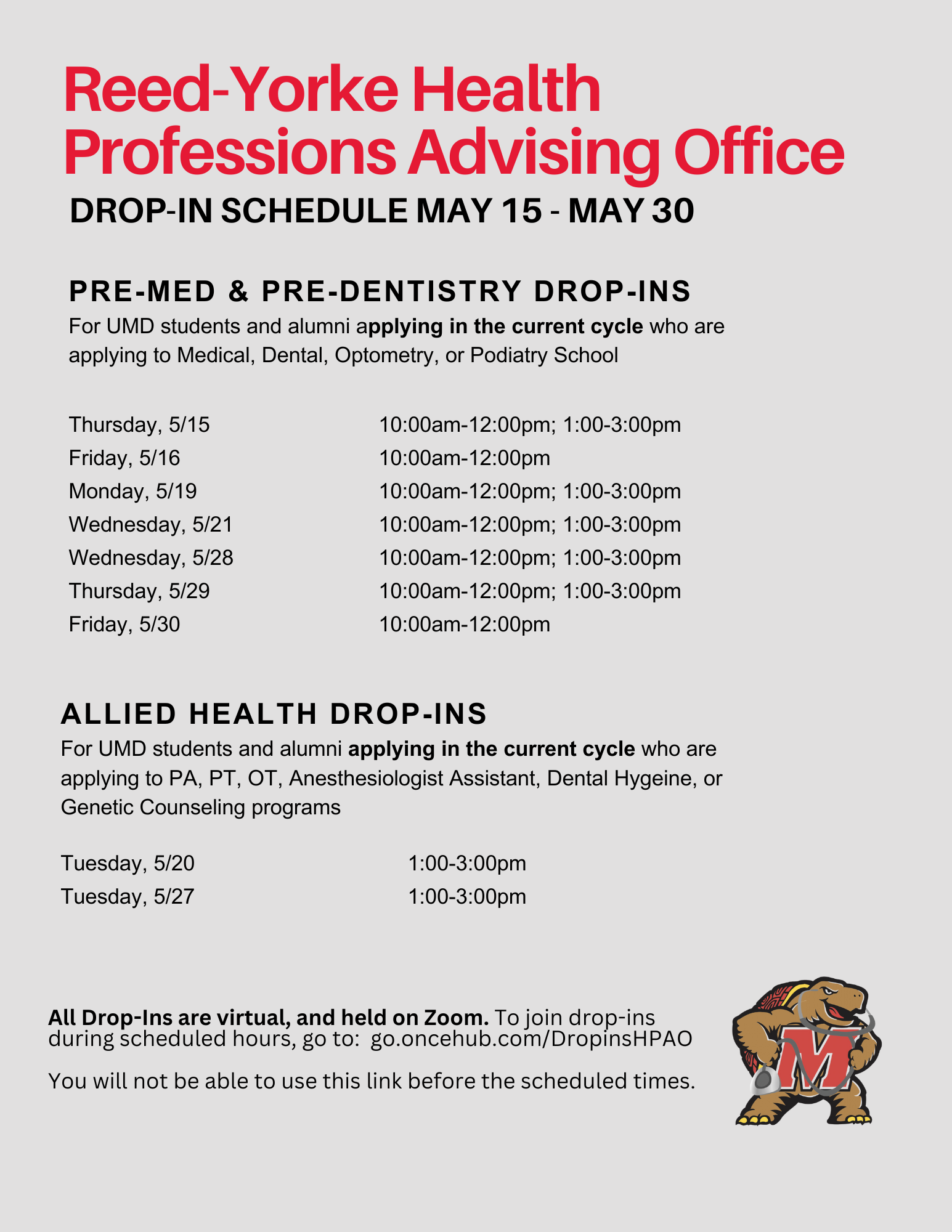 January 2025 Drop-ins