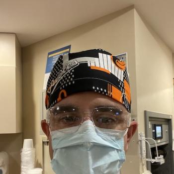 Larry Edelman in the hospital