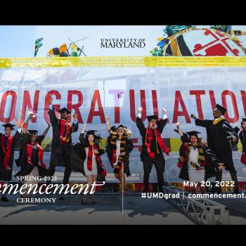 UMD commencement photo