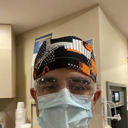 Larry Edelman in the hospital